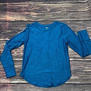 DSG Vibrant Blue Athletic long sleeve Tee